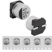 47 uF 25 V 105C 6.3*5.4 VT