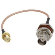 BNC-JKY/SMA-PKY RG316 15cm