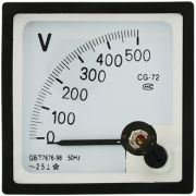 Вольтметр 500В 50гц (72х72)